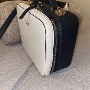 Kate Spade Cameron Street Crossbody - black & white
